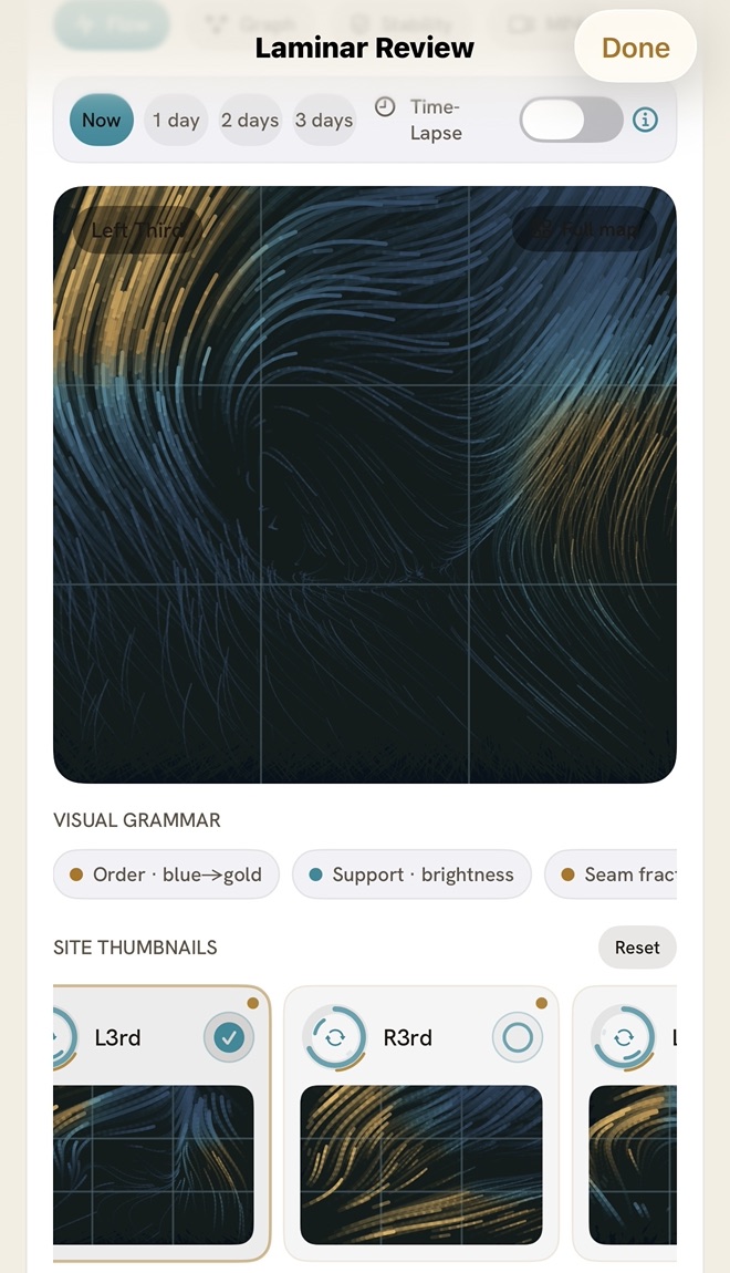 Laminar Review in light mode